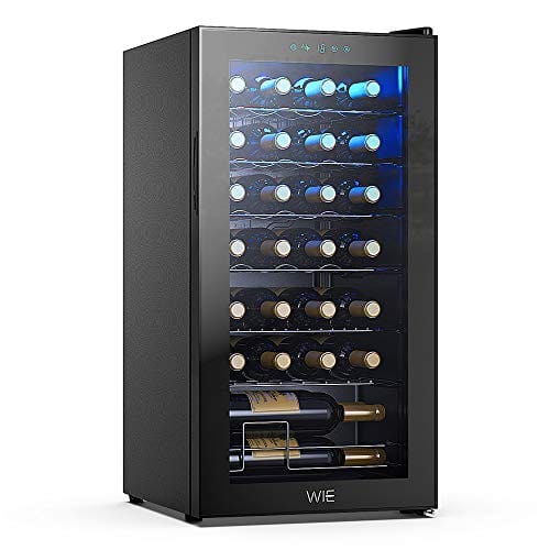 家電 WIE Wine cooler WIE 28 Bottle Wine Cooler Refrigerator Compressor Wine Fridge