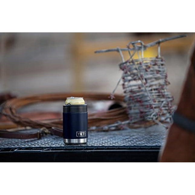 YETI Rambler Vacuum Insulated Stainless Steel Colster, Navy