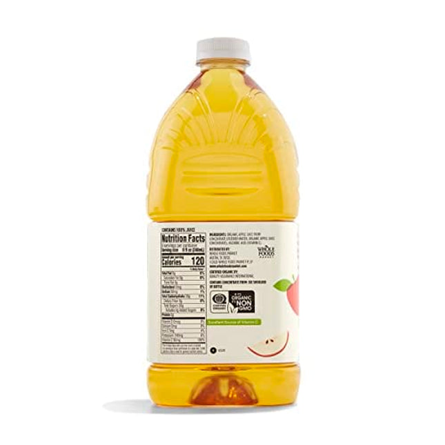 365 by Whole Foods Market, Juice Apple Organic, 64 Fl Oz