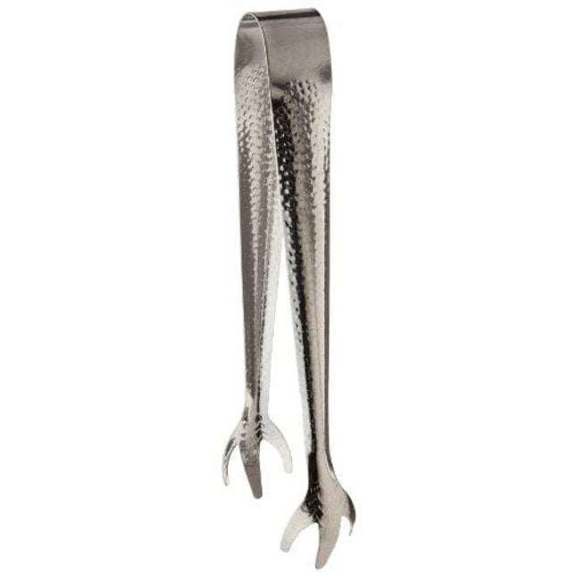 Adcraft TBL-7 Stainless Steel Claw-Style Ice Tongs, 8" Overall Length