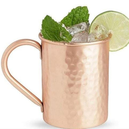 Classic Style Moscow Mule Copper Mug with Copper Handle - Bulk Purchase - as low as USD $7.25 per mug
