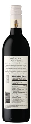 Ariel Cabernet Sauvignon Wine Hand on Heart Cabernet 2 PACK Alcohol Removed Dealcoholized