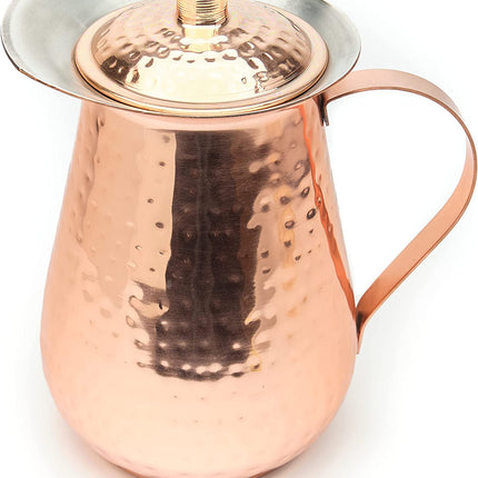 Kitchen Science Copper Water Pitcher Gift Set