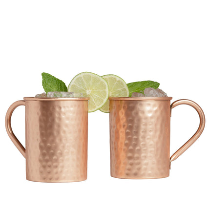 Advanced Mixology pure copper mugs in classic style