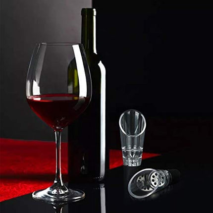 Aibrisk Wine Aerator Pourer 2-Pack, Decanter Premium Aerating Spout