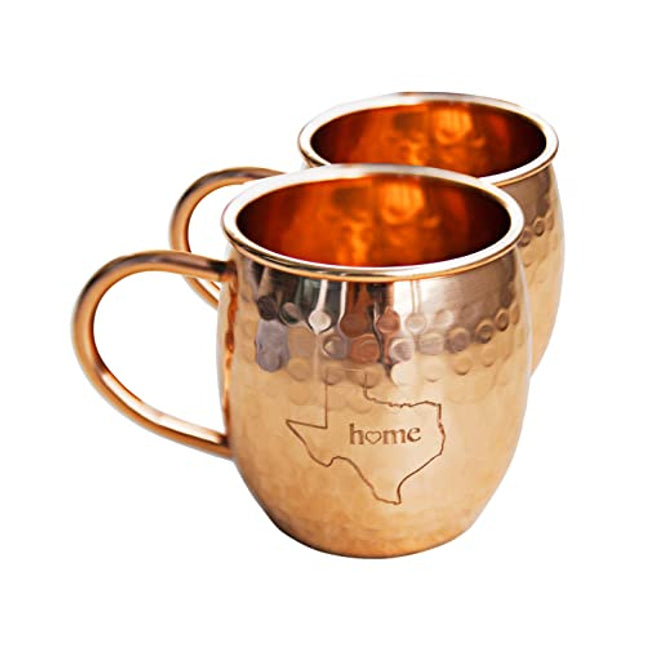Alchemade 100% Pure Hammered Copper 16 Oz Barrel Mug For Moscow Mules, Mint Juleps, & All Other Cocktails - Made to Last a Lifetime Without Tarnishing