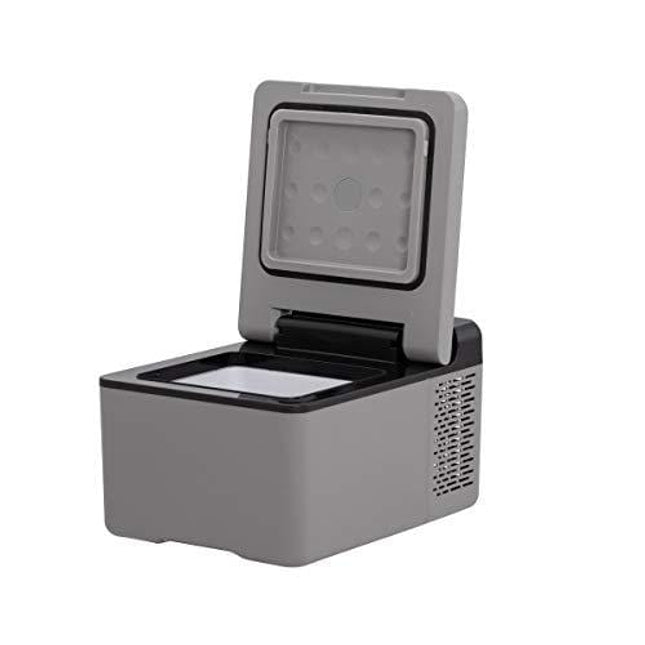 Alpicool C9 Mini Portable Refrigerator 10 Quart(9 Liter) 12 Volt Fridge Freezer for Car, Vehicle, Truck, RV, Boat, Mini Fridge Freezer for Driving, Travel, Fishing, Outdoor -12/24V DC