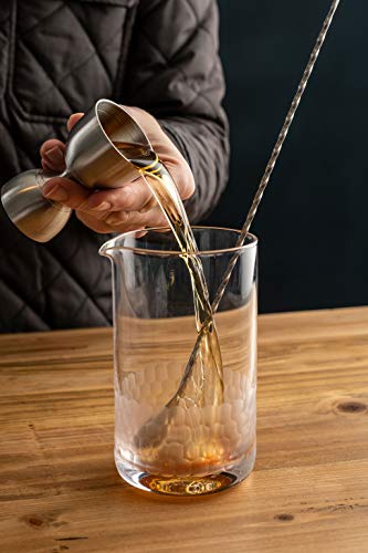 Amehla Cocktail Mixing Glass Bar Kit: 8 Piece Bar Set with Bar Tools a –  Advanced Mixology