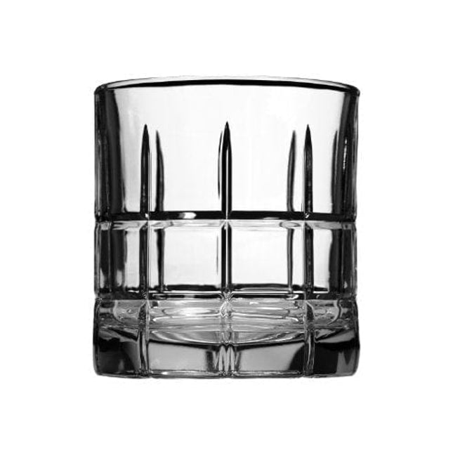 Anchor Hocking Manchester Rocks Old Fashioned Whiskey Glasses, 10.5 oz (Set of 4) -