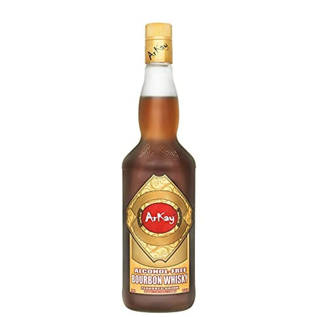 ArKay Non-Alcoholic Bourbon Whiskey | Alcohol Free Alternative | Mimic the Classic Bourbon Flavor for the best Zero Proof Cocktails