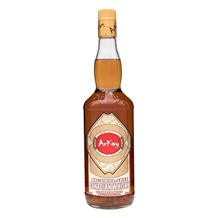 ArKay Non-Alcoholic Canadian Whisky | Whiskey Alternative | Make Great Zero Proof Cocktails | 0 Calories 0 Sugar |