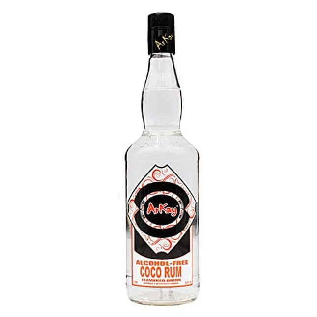 Arkay Non-Alcoholic Coco Rum Flavored Drink - Make Great Zero Proof Cocktails | 0 Calories 0 Sugar |