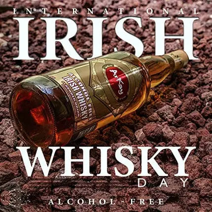 ArKay Non-Alcoholic Irish Whisky | Make Great Zero Proof Cocktails | Whiskey Alternative | 0 Calories 0 Sugar |