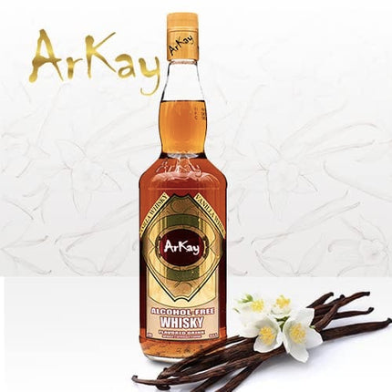 ArKay Non-Alcoholic Whisky | Great Whiskey Flavor For the Best Zero Proof Cocktails | Whiskey Alternative |