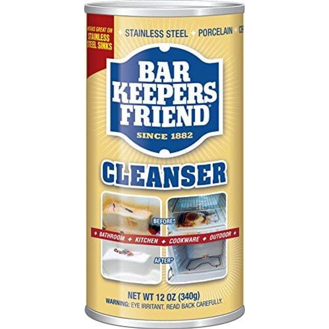 Bar Keepers Friend Powdered Cleanser 12-Ounces (1-Pack)