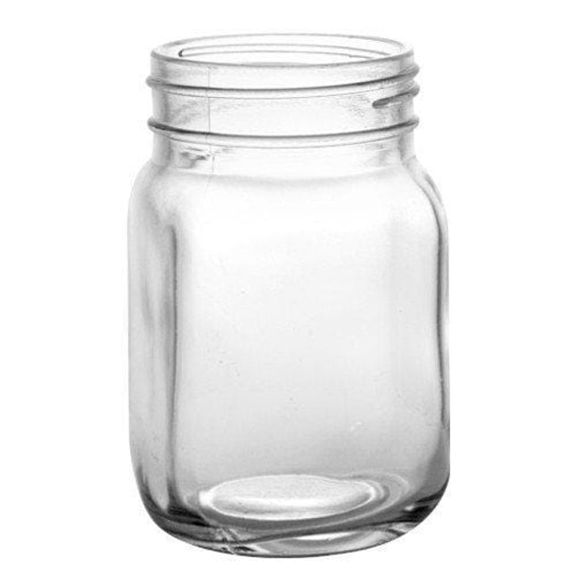 BarConic 12 ounce Mason Jar Mug with No Handle (Case of 12)