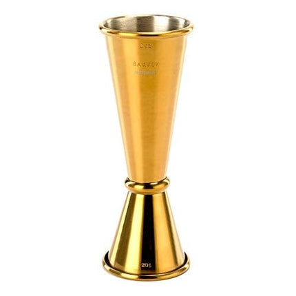 Barfly Japanese Style Jigger, 1 oz x 2 oz, Gold,M37005GD