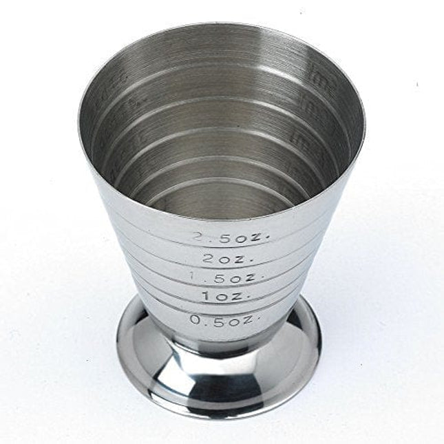 Barfly Measuring Cup, 2.5 oz, Stainless Steel