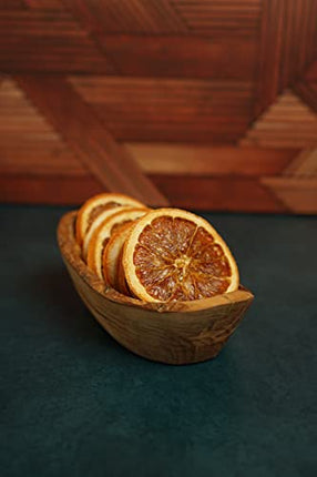 Barrel Roll Bar Essentials USA Grown Dried Orange Slices for Cocktails | 4 Ounces of Large Dehydrated Oranges | Orange Cocktail Garnish | Dried Fruit for Cocktails & Healthy Snacks | Preservative Free