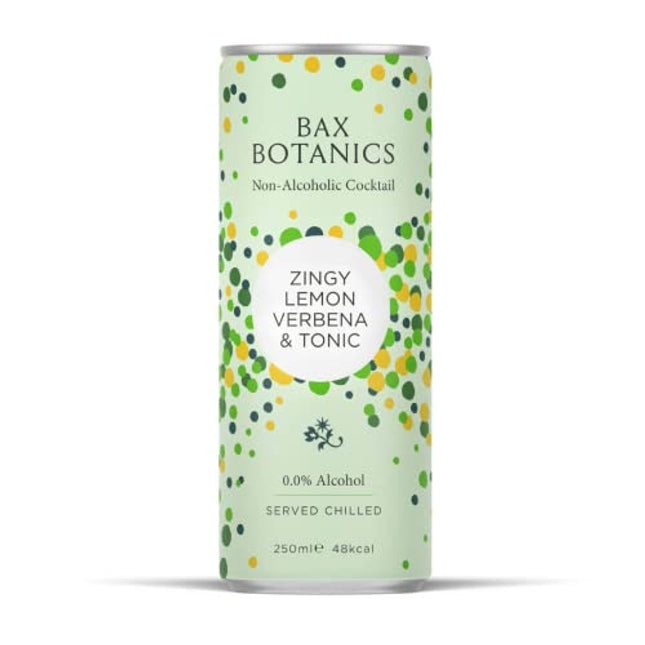 Bax Botanics Zingy Lemon Verbena & Tonic 4-Pack