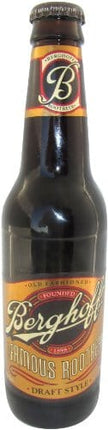 Berghoff CHICAGO FAMOUS ROOT BEER "cane sugar sweetened", 12-Ounce Glass Bottle (Pack of 12)