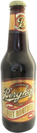 Berghoff DIET FAMOUS ROOT BEER FROM THE BERGHOFF RESTAURANT IN CHICAGO, 12-Ounce Glass Bottle (Pack of 12)