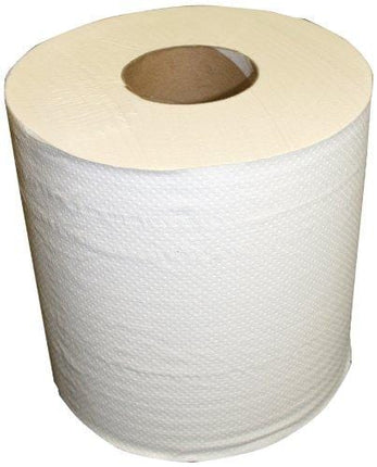 Berk Wiper CPRT-7200-ECONO Center-Pull Sanitary Paper 2-Ply Towel, 9" Length x 7-1/2" Width, White (Case of 6 Rolls)