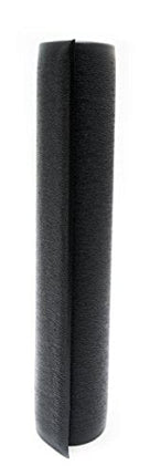 Bertech Anti-Fatigue Floor Mat, 3 Feet x 5 Feet x 3/8 Inch Thick, Textured Pattern Top, Bevelled on All Sides, Black, Made in USA - AFTX38-3x5BLKBEV