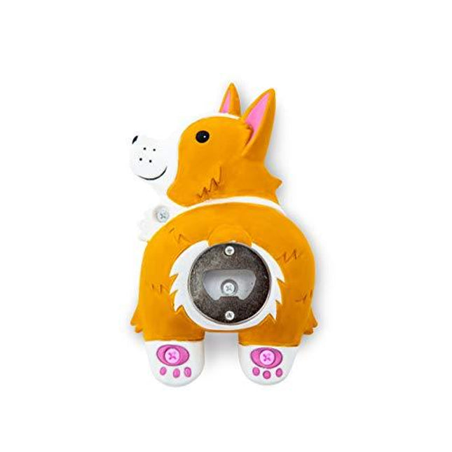 BigMouth Inc. Corgi Butt Bottle Opener – Hilarious Wall Mounted Bottle Opener, Fun Home Bar Accessories – Makes a Great Gift Idea