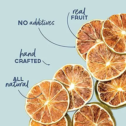 Dehydrated Lime Wheels - 3 oz - 50+ slices - Natural Fruit