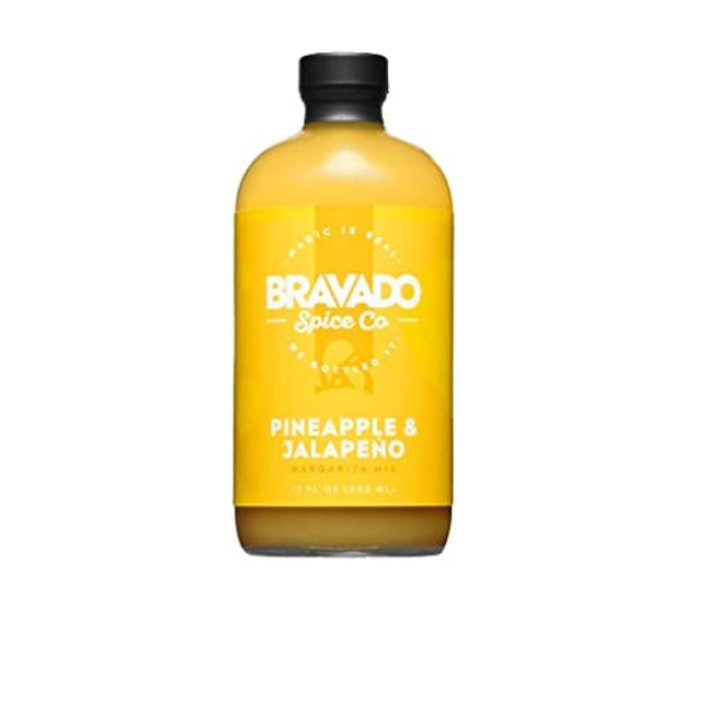 Pineapple & Jalapeno Margarita Mix By Bravado Spice Gluten Free, Vegan, Low Carb, Paleo Margarita Mix All Natural 16oz Bottle Award Winning Gourmet Margarita Mix