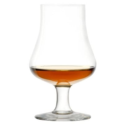 Brilliant - Highland Tasting and Nosing Scotch Glass on a Short Stem, 6.75oz. (Set of 2 in Individual Gift Boxes)