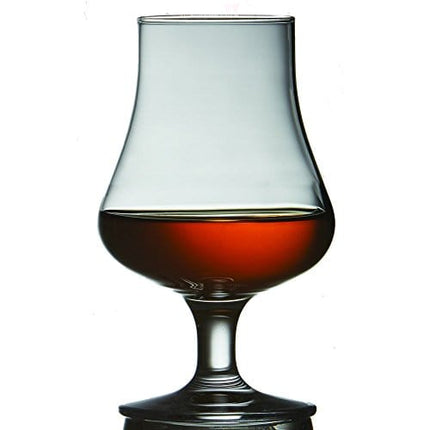 Brilliant - Highland Tasting and Nosing Scotch Glass on a Short Stem, 6.75oz. (Set of 2 in Individual Gift Boxes)