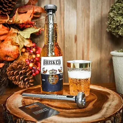 Beer Chiller Sticks for Bottles Set | 3 Stainless Steel Cooling Chillers | Christmas Gift Accessories | Cooler Gag Idea for Mens Birthday Gifts