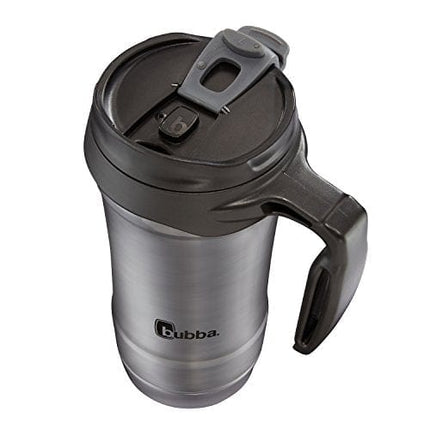 bubba Hero Dual-Wall Vacuum-Insulated Stainless Steel Travel Mug, 18 oz., Gunmetal