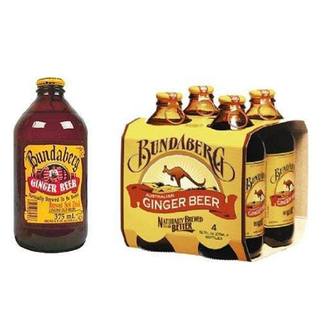 Bundaberg Ginger Beer Non-alcoholic Beverage (Australia) 12-pack 375ml