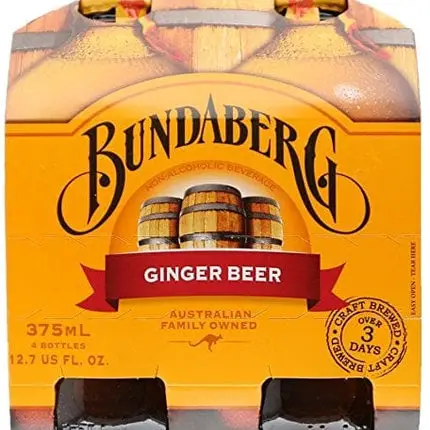 Bundaberg Ginger Beer, 12.7 Fl Oz (pack of 4)