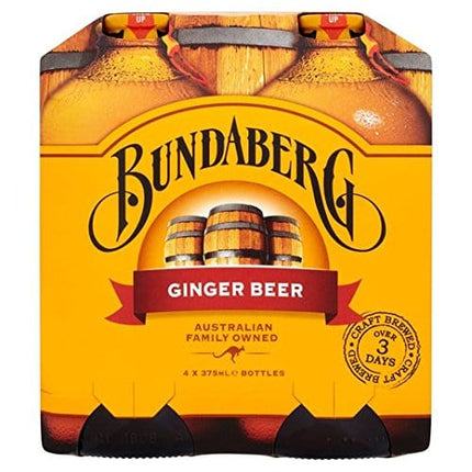 Bundaberg - Ginger Soda - Multipack of 4 - 375ml