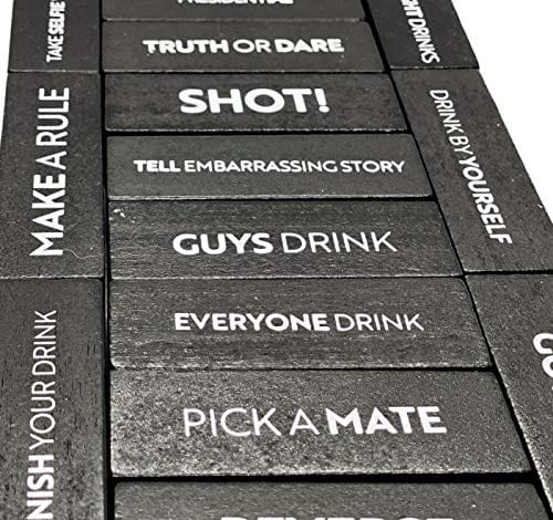 Buzzed Blocks Buzzed Blocks Adult Drinking Game - 54 Blocks with Hilarious Drinking ...