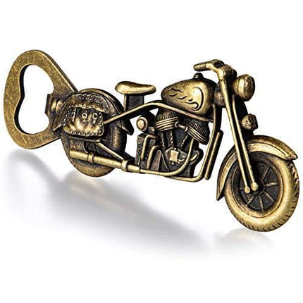 Cacukap Vintage Motorcycle Bottle Opener, Unique Motorcycle Beer Gifts for Men.