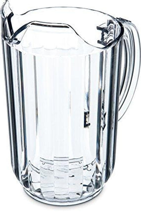 Carlisle 553807 Commercial Beer Pitcher, 48 oz, Clear (Pack of 6)