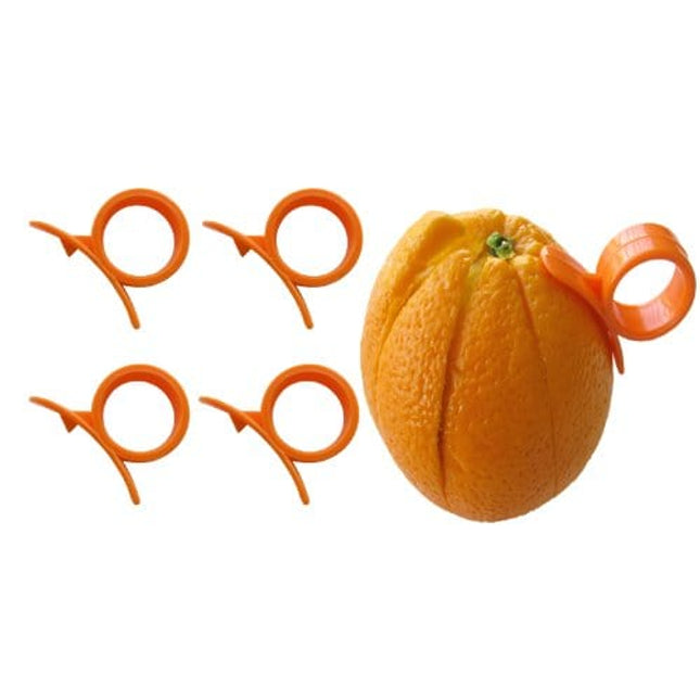4 Round (Citrus Fruit) Peelers by Chef Craft