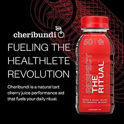 Cheribundi ORIGINAL Tart Cherry Juice - Pro Athlete Workout Recovery - Fight Inflammation and Support Muscle Recovery - Tart Cherry Juice Lightly Sweetened with Apple Juice