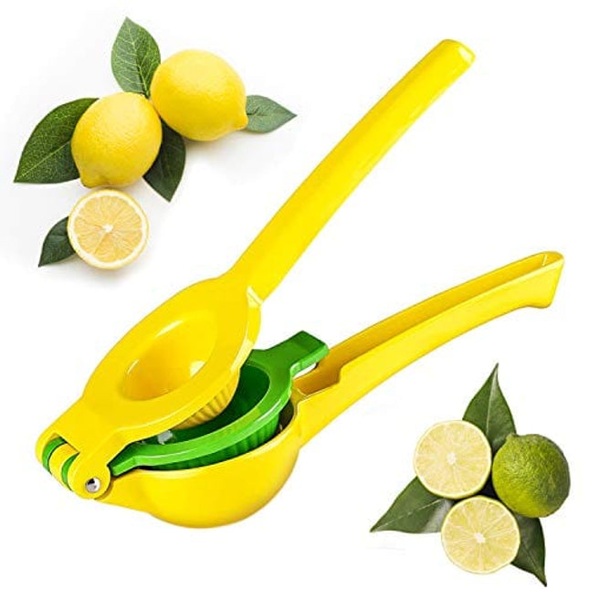 CINEYO Premium Quality Manual Lemon and Lime Squeezer - Manual Citrus Juicer Press, Hand Juicer Kitchen Tool and Professional use,