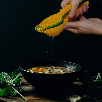 CINEYO Premium Quality Manual Lemon and Lime Squeezer - Manual Citrus Juicer Press, Hand Juicer Kitchen Tool and Professional use,