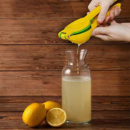 CINEYO Premium Quality Manual Lemon and Lime Squeezer - Manual Citrus Juicer Press, Hand Juicer Kitchen Tool and Professional use,