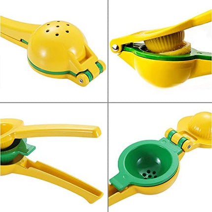 CINEYO Premium Quality Manual Lemon and Lime Squeezer - Manual Citrus Juicer Press, Hand Juicer Kitchen Tool and Professional use,