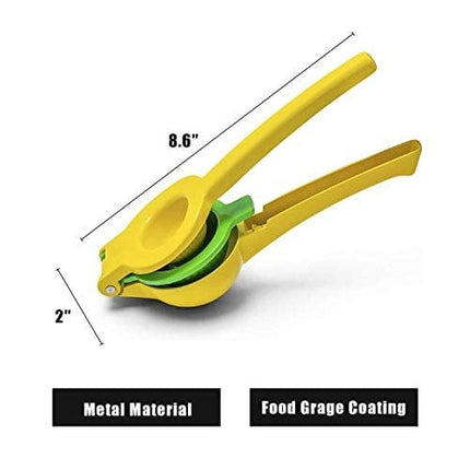 CINEYO Premium Quality Manual Lemon and Lime Squeezer - Manual Citrus Juicer Press, Hand Juicer Kitchen Tool and Professional use,