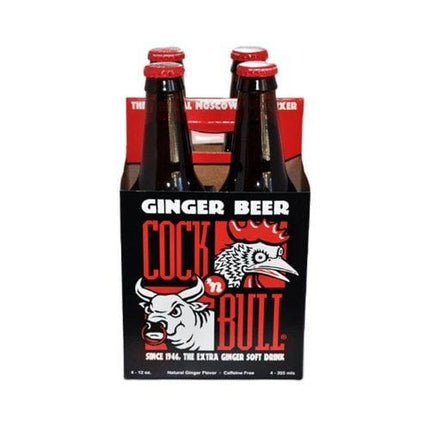Cock-N-Bull Ginger Beer, 4 Pack