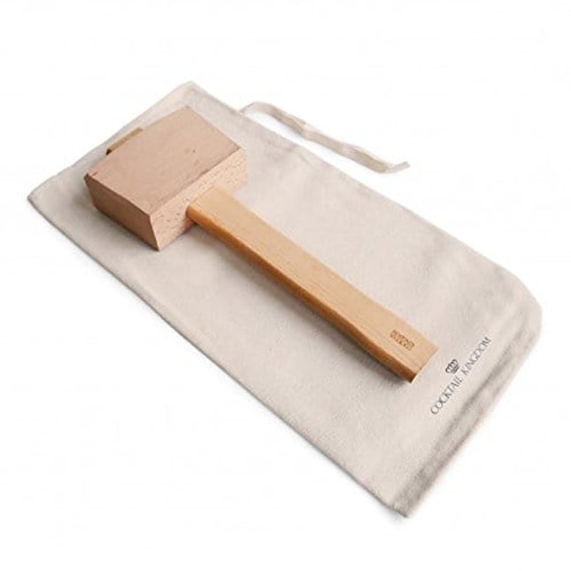 Cocktail Kingdom® The"Schmallet" Ice Mallet and Lewis Bag Kit